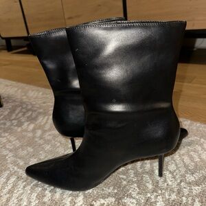 NWOT Zara Black Women's Ankle Boots